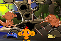 Monkey Go Happy Stage 1018