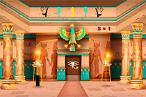 Entkomme aus dem Palast des Pharao