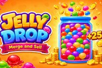 Jelly Drop: Merge & Sell