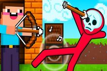 Noob Archer vs. Stickman Zombie