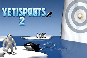 Yeti Sports 2 – Zielwurf – Screenshot