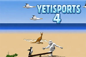 Yeti Sports 4 – Möwenflug – Screenshot